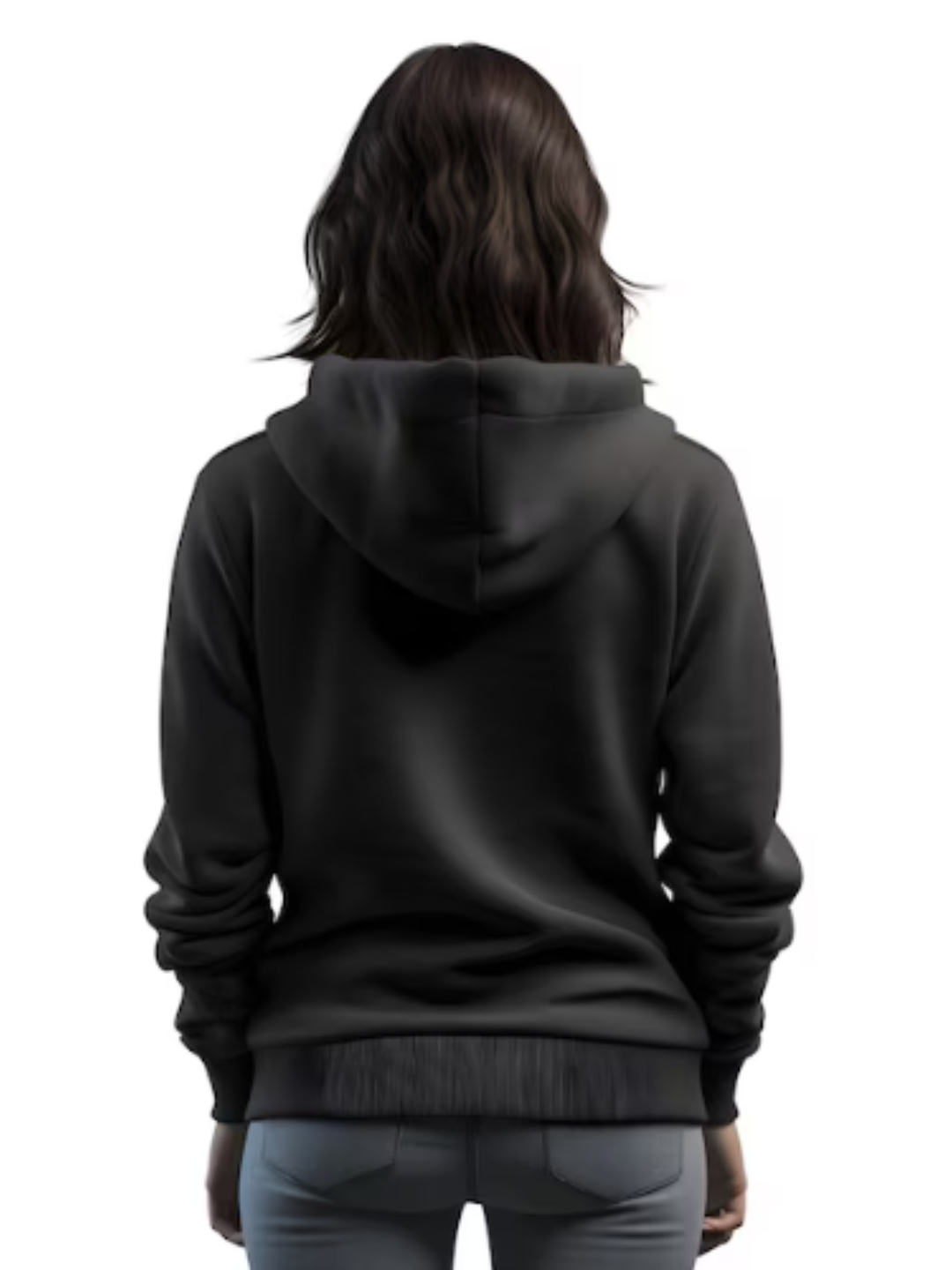 GYM GRUMP - HERE TO TRAIN. NOTHING ELSE. - LADIES HOODIE