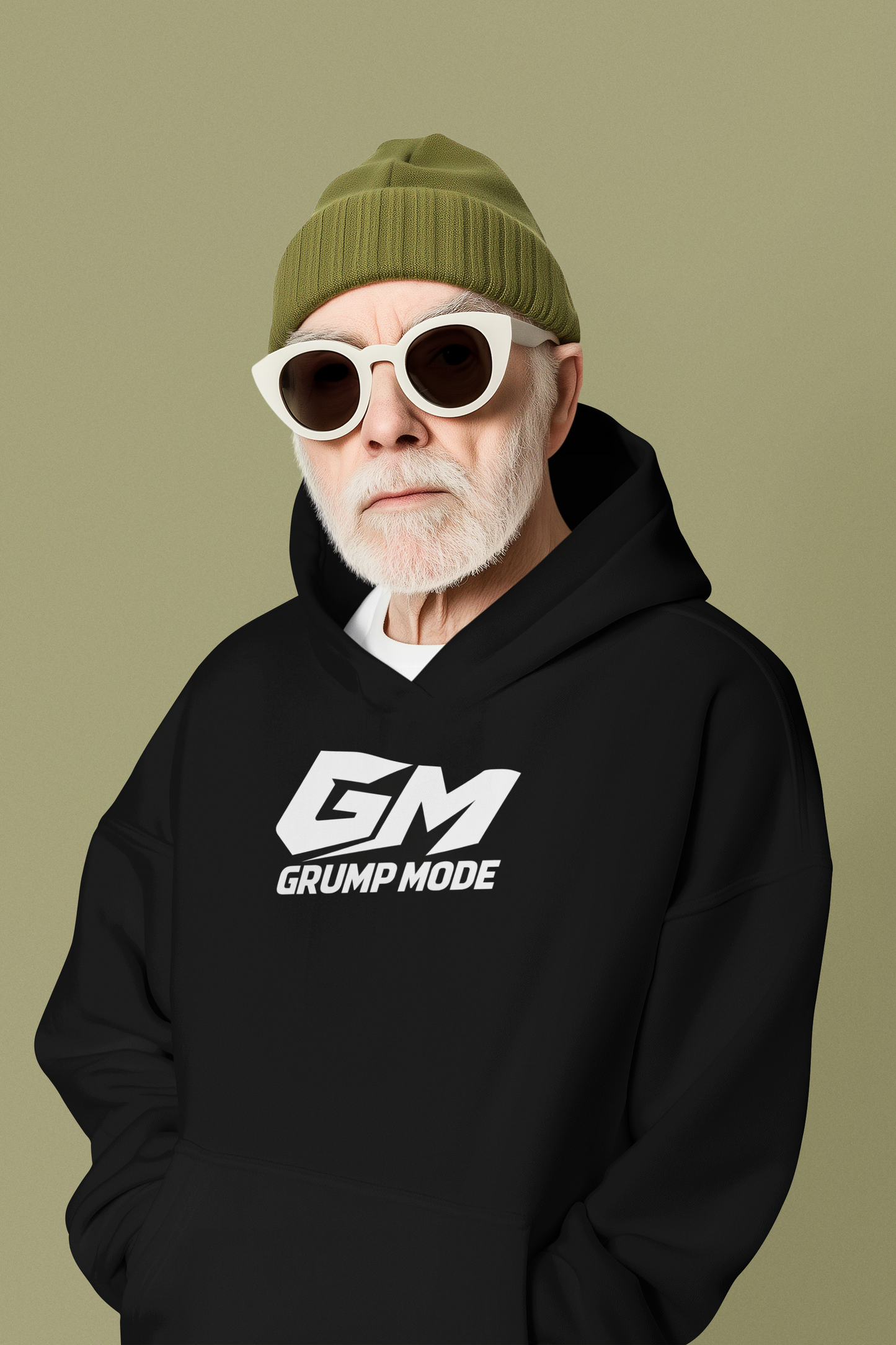 GRUMP MODE LOGO - HOODIE