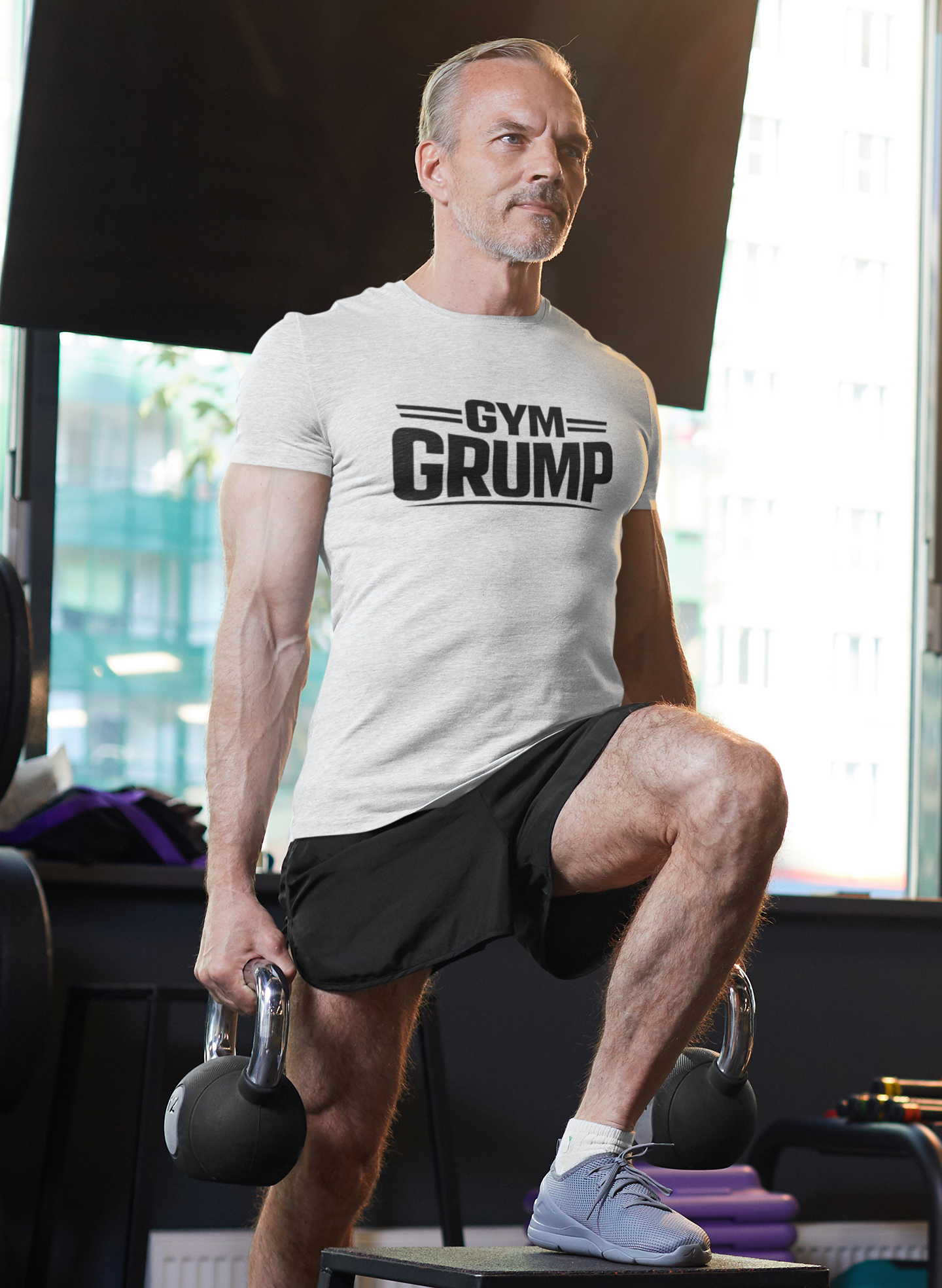 GYM GRUMP LOGO - T-SHIRT